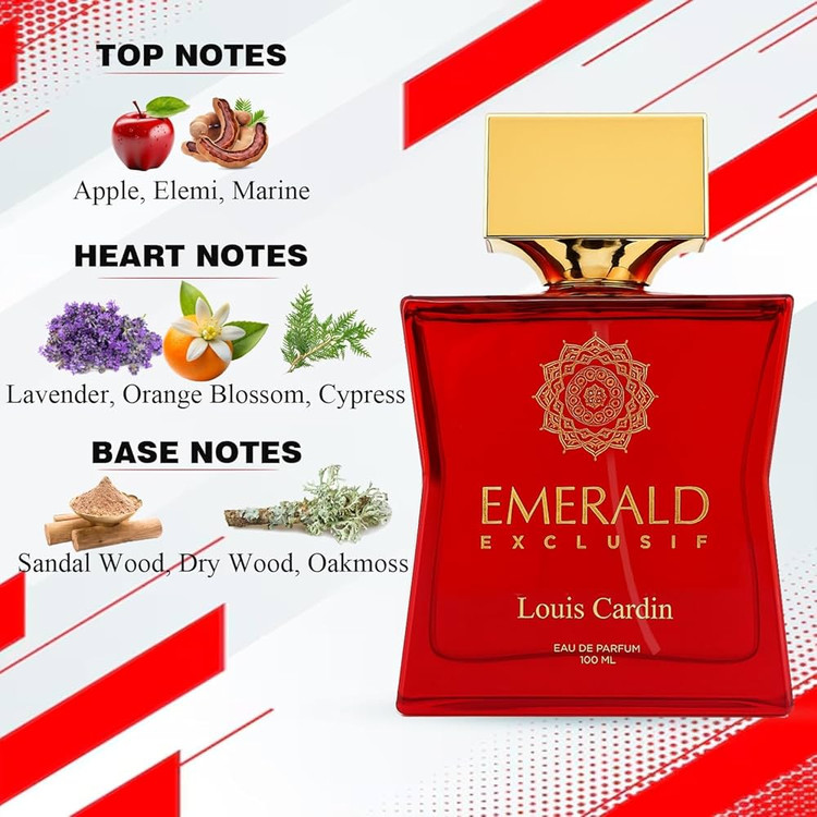 عطر ادکلن امرالد اکسکلوسیو لوئیس کاردین/emerald exclusif