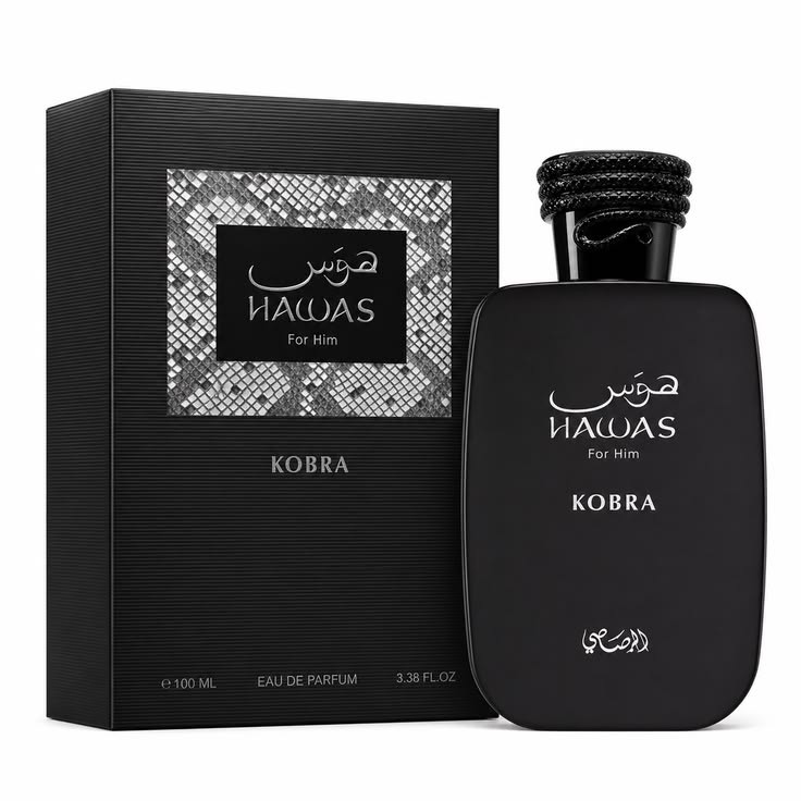 عطر ادکلن هوس کبرا رصاصی رایحه ایمجنیشن Rasasi Hawas Kobra For Him