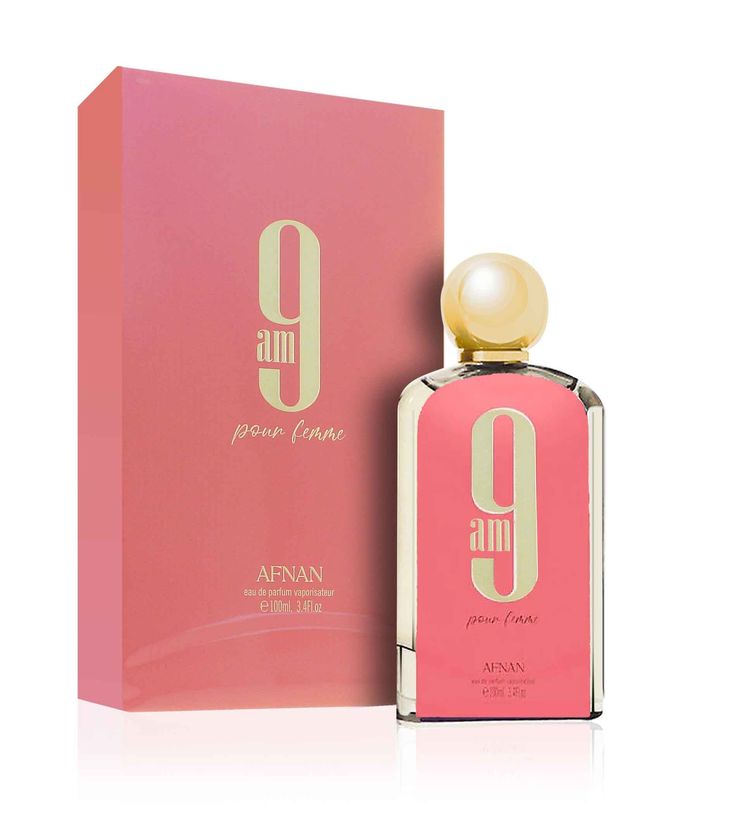 عطر ادکلن ناین ای ام پور فم صورتی افنان Afnan 9am Pour Femme